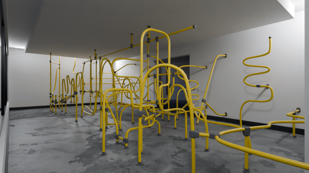 Choreography of Impossibility contemporary art project exploring power and control through video