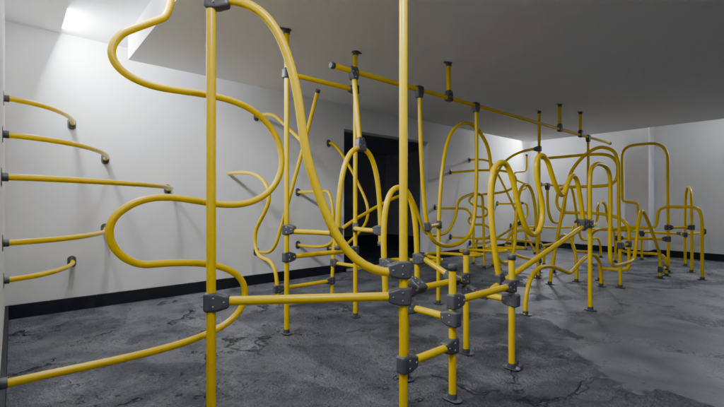 Choreography of Impossibility contemporary art project exploring power and control through video