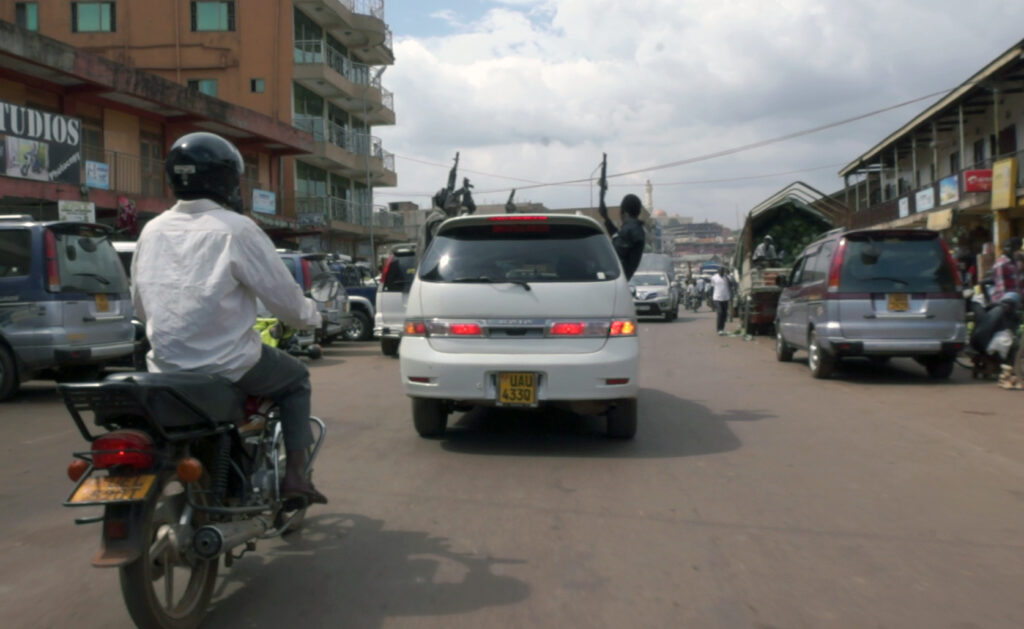 "Real / Unreal", Full HD video by Andrés Felipe Castaño blending video game aesthetics and documentary footage to explore representations of dictatorship and violence in contemporary art.